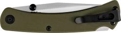 Buck Knives 110 Slim Pro TRX Folding Hunter Knife, OD Green G10 Scales, BOS S30V Blade W/ Pocket Clip -Knife discount store 0110GRS3 Slim Pro TRX Green Clip 2001x553 57768b7