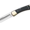 Buck Knives 110 Charcoal Drop Point 5160 Carbon Steel Folding Hunter Knife W/Sheath 110GYSSH1