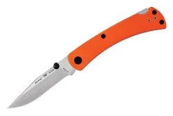 Buck Knives 110 Slim Pro TRX Folding Hunter Knife, Orange G10 Scales, BOS S30V Blade W/ Pocket Clip