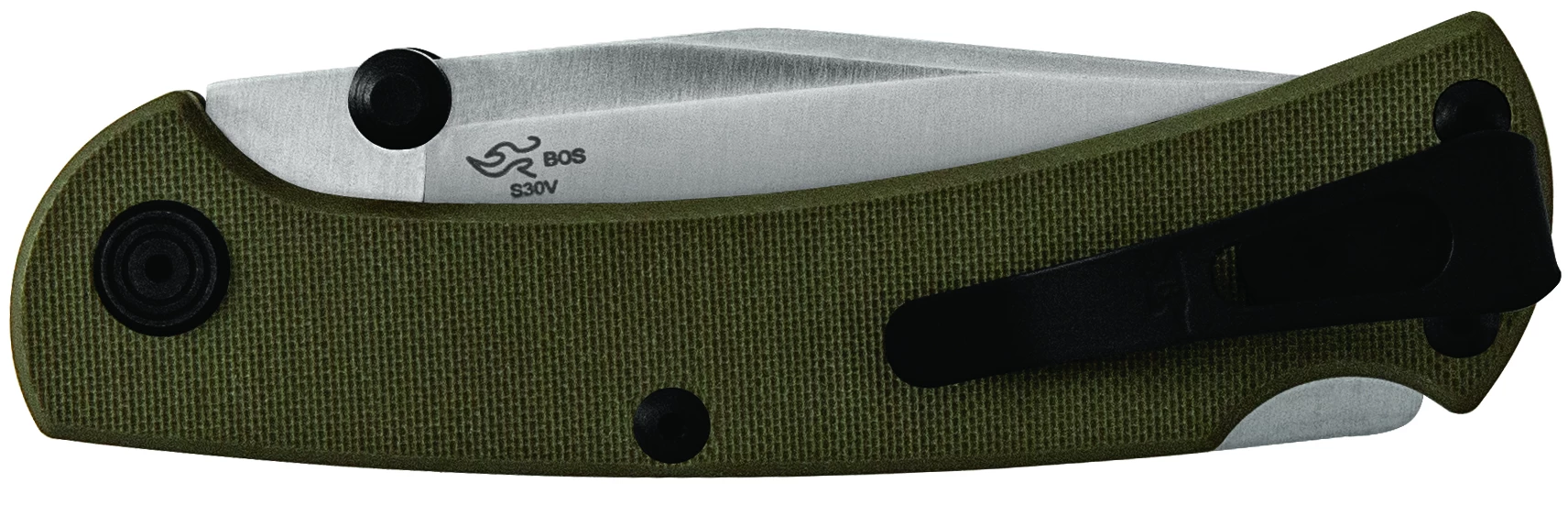 Buck Knives 112 Slim Pro TRX Ranger Folding Knife, OD Green G10 Scales, BOS S30V Blade W/ Pocket Clip 2 Buck Knives 112 Slim Pro TRX Ranger Folding Knife, OD Green G10 Scales, BOS S30V Blade W/ Pocket Clip - Image 2