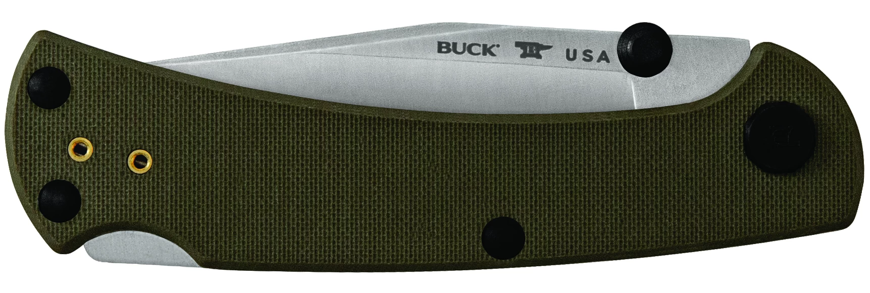 Buck Knives 112 Slim Pro TRX Ranger Folding Knife, OD Green G10 Scales, BOS S30V Blade W/ Pocket Clip 3 Buck Knives 112 Slim Pro TRX Ranger Folding Knife, OD Green G10 Scales, BOS S30V Blade W/ Pocket Clip - Image 3