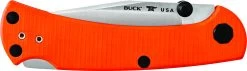 Buck Knives 112 Slim Pro TRX Ranger Folding Knife, Orange G10 Scales, BOS S30V Blade W/ Pocket Clip -Knife discount store 0112ORS3 Slim Pro TRX Orange Closed 1803x518 6e8cf87