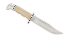 Buck Knives 119 Special Genuine Bone Handle Fixed Blade Knife W/ Sheath 0119BNSSH