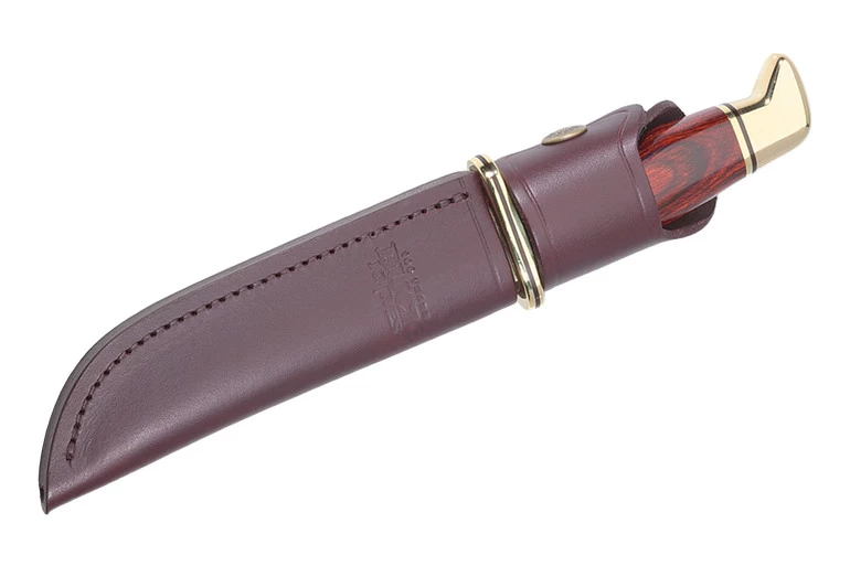 Buck Knives 119 Special Cocobolo Dymondwood Fixed Blade Knife W/Sheath (Out Of Production) 2 Buck Knives 119 Special Cocobolo Dymondwood Fixed Blade Knife W/Sheath (Out Of Production) - Image 2