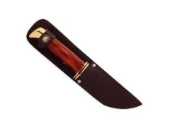 Buck Knives 212 Fixed Ranger Cocobolo & Brass Fixed Blade Knife W/ Sheath -Knife discount store 0212CCSSH.2 35106 scaled