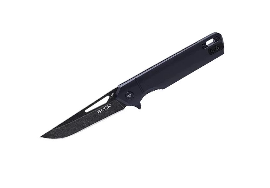 Buck Knives 239 Infusion Spring Assisted Folding Knife, 3.25″ 7Cr Blade, Black G-10 Handle W/ Clip 1 Buck Knives 239 Infusion Spring Assisted Folding Knife, 3.25″ 7Cr Blade, Black G-10 Handle W/ Clip