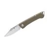 Buck Knives 250 Saunter Slip Joint Folding Knife, Clip Point 154CM Blade, OD Green Micarta Handle