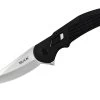 Buck Knives 261 Hexam EDC Flipper Black Folding Knife W/ Clip 0261BKS