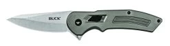 Buck Knives 262 Hexam Assisted Open Flipper Gray Folding Knife W/ Clip 0262GYS -Knife discount store 0262GYS Standard 2002x541 8d432a1