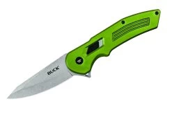 Buck Knives 262 Hexam Assisted Open Flipper OD Green Folding Knife W/ Clip 0262ODS