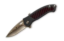 Buck Knives 294 Red/Black Carbon Fiber Momentum Assisted Opening Folding Knife (Out Of Production) 7 Buck Knives 294 Red/Black Carbon Fiber Momentum Assisted Opening Folding Knife (Out Of Production) -Knife discount store 0294CFSSH.4 38196