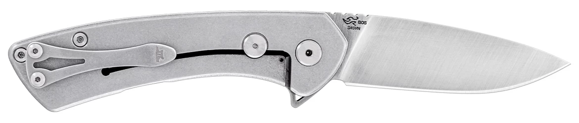 Buck Knives 040 Onset Framelock Ball Bearing Flipper, BOS S45VN Steel, Black G-10/Aluminum Handles W/ Clip 5 Buck Knives 040 Onset Framelock Ball Bearing Flipper, BOS S45VN Steel, Black G-10/Aluminum Handles W/ Clip - Image 5