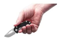 Buck Knives 417 Budgie Compact Folding Knife 2″ S35VN Drop Point Black G10 And Stainless Steel Handles W/ Clip -Knife discount store 0417FAM01 5