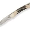 Buck Knives 055 Mini 110 Folding Hunter Genuine Stag Pocket Knife “The 55”