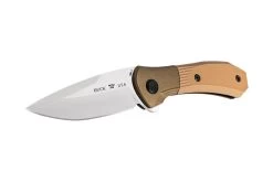 Buck Knives 590 Paradigm Assisted Open Knife 3″ S35VN Drop Point Blade, Brown G10 Handles, Rotating Bolster Lock W/ Clip -Knife discount store 0590FAM01 5