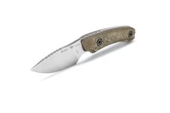 Buck Knives 662 Alpha Scout Pro, Brown Richlite Handle, 2.875″ S35VN Fixed Blade Knife W/ Sheath -Knife discount store 0662FAM01 2