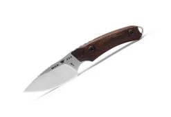 Buck Knives 662 Alpha Scout Pro, Walnut Dymalux Handle, 2.875″ S35VN Fixed Blade Knife W/ Sheath