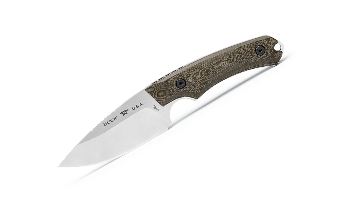 Buck Knives 664 Alpha Hunter Pro, Richlite Handle, 3.6″ S35VN Fixed Blade Knife W/ Sheath 1 Buck Knives 664 Alpha Hunter Pro, Richlite Handle, 3.6″ S35VN Fixed Blade Knife W/ Sheath