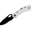 Buck Knives 722 Spitfire Black & White Cerakote BOS S30V Folding Pocket Knife W/ Clip 0722WHSSH