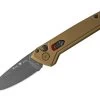 Buck Knives 838 Deploy Auto Folding Knife 3.25″ Drop Point Cerakote 154CM Blade, Burnt Bronze Cerakote Aluminum Handles W/ Clip