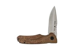 Buck Knives 841 Sprint Pro Ball Bearing Flipper Folding Knife, 3.125″ S30V Blade, Brown Burlap Micarta Handle W/ Clip -Knife discount store 0841BRS1 B 3