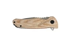 Buck Knives 841 Sprint Pro Ball Bearing Flipper Folding Knife, 3.125″ S30V Blade, Natural Canvas Micarta Handle W/ Clip -Knife discount store 0841TNS B 4