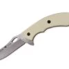 Buck Knives 877 Maverick, White Nylon Handle, 3.125″ 420HC Fixed Blade Knife W/ Sheath