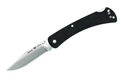 Buck Knives 110 Slim Pro Black G-10 BOS S30V Folding Hunter Knife W/ Clip (Out Of Production)