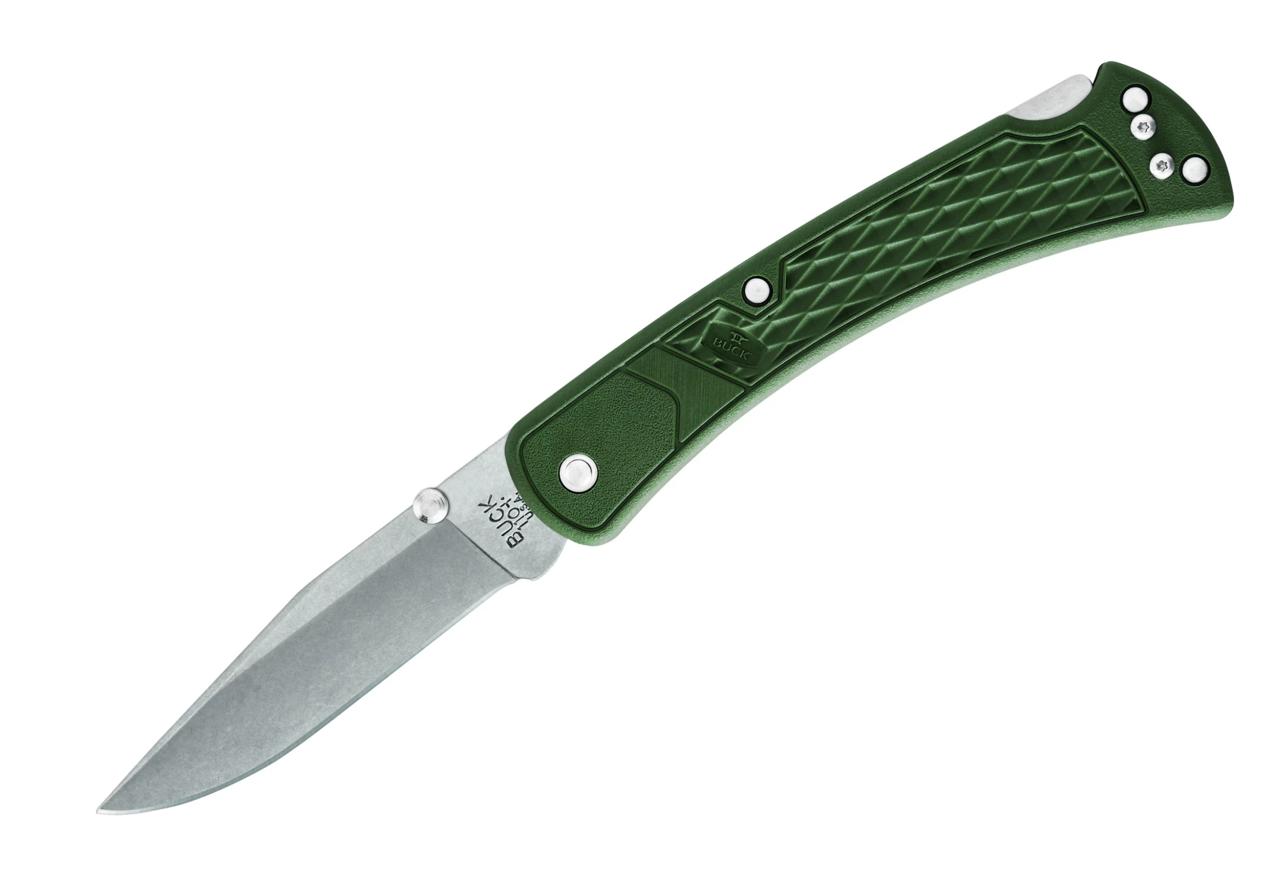 Buck Knives 110 Slim Select Folding Hunter OD Green Pocket Knife W/ Clip 1 Buck Knives 110 Slim Select Folding Hunter OD Green Pocket Knife W/ Clip