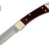 Buck Knives 110 Rosewood Drop Point Folding Hunter Knife W/Sheath 110RWSSH