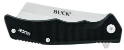 Buck Knives 252 Trunk Black G-10 Cleaver Folding Knife W/ Clip 0252BKS -Knife discount store 252BKS Trunk Closed scaled 1