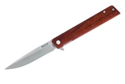 Buck Knives 256 Decatur Wood Flipper Folding Knife W/ Clip 0256BRS