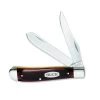 Buck Knives 382 Trapper Wood Handle Folding Pocket Knife 382BRS