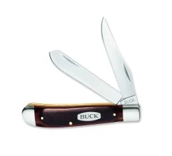 Buck Knives 382 Trapper Wood Handle Folding Pocket Knife 382BRS