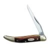 Buck Knives 385 Toothpick Wood Handle Folding Pocket Knife 385BRS
