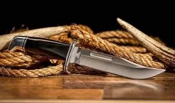 Buck Knives 119 Special Phenolic Fixed Blade Knife W/ Upgraded Black Suede Leather Sheath -Knife discount store 41nbl8GnAL. AC