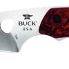 Buck Knives 536 Red Wood Open Season Skinner W/ Guthook Knife 536RWG (Out Of Production)