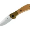 Buck Knives 590 Paradigm Assisted Open Knife 3″ S35VN Drop Point Blade, Brown G10 Handles, Rotating Bolster Lock W/ Clip
