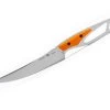 Buck Knives 636 Paklite Processor Select, Orange Handle, 5.25″ 420HC Fixed Blade Knife W/ Sheath
