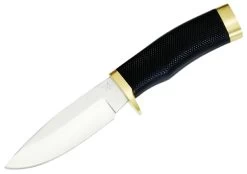 Buck Knives 692 Vanguard Rubberized Handle Fixed Blade Knife W/Sheath 0692BKS