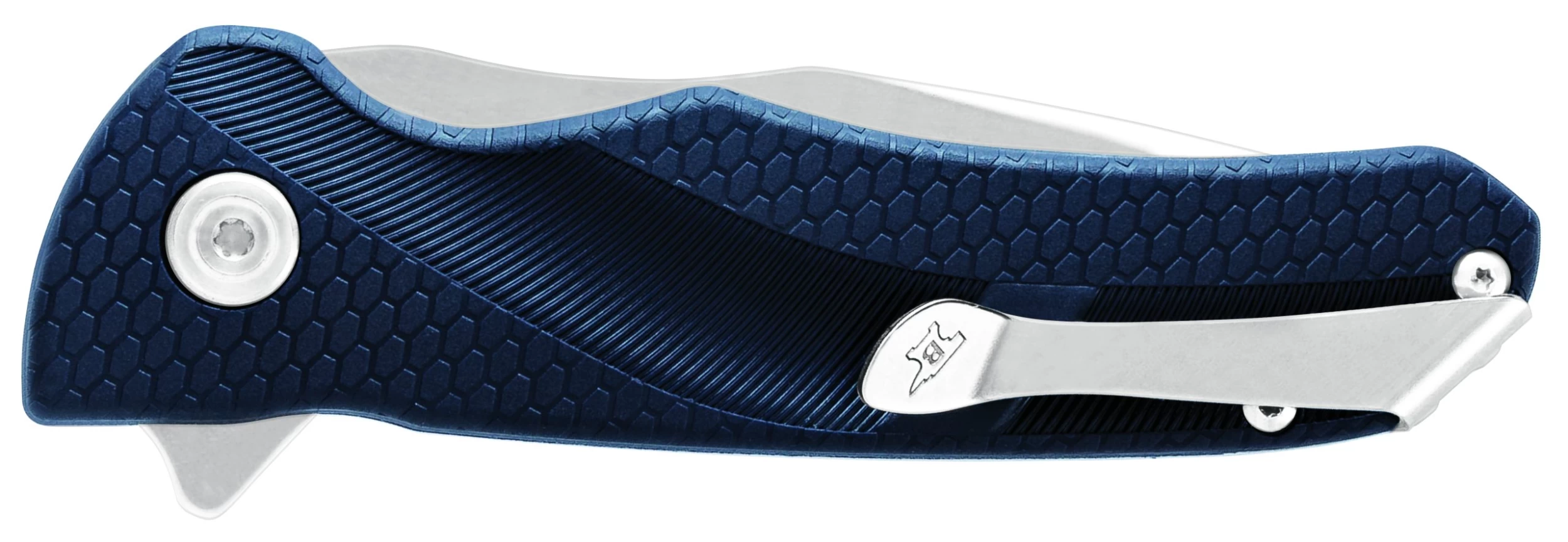 Buck Knives 840 Sprint Select Ball Bearing Flipper Blue Pocket Knife W/ Clip 2 Buck Knives 840 Sprint Select Ball Bearing Flipper Blue Pocket Knife W/ Clip - Image 2