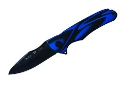 Buck Knives 842 Sprint Ops Pro Ball Bearing Flipper S30V Black/Blue G10 Folding Knife W/ Clip (Out Of Production)