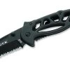 Buck Knives 870 Bones-Black-Large Folding Knife 870Bkx