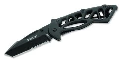 Buck Knives 870 Bones-Black-Large Folding Knife 870Bkx
