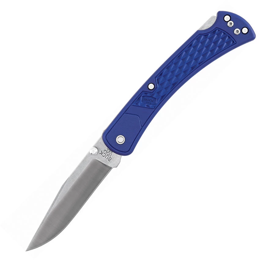 Buck 110 Slim Select Lockback Blue 1 Buck 110 Slim Select Lockback Blue