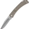 Buck 110 Slim Select Lockback Tan