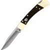 Buck Automatic 110 Knife Lockback Ebony Wood CPM-S30V Stainless Clip Point Blade 110BRSA