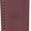 Buck 119 Belt Sheath Burgundy