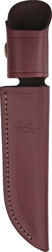 Buck 119 Belt Sheath Burgundy