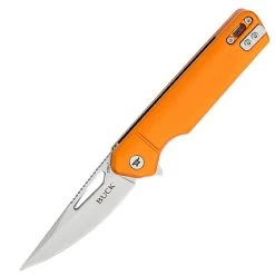 Buck Infusion Linerlock A/O Orange Aluminum Folding 7Cr Pocket Knife 239ORS